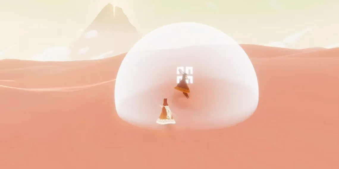 Journey: Is The Second Player A Real Person?