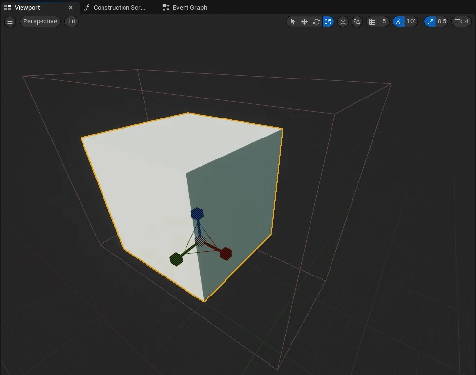 Figura: Statis Mesh ViewPort.