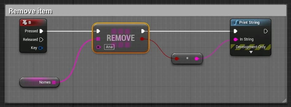 Figura: Blueprint Remove Array.